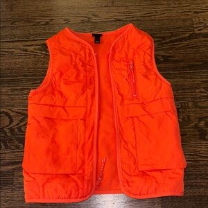 All in Motion Vibrant Orange Fleece Vest
